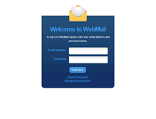 Tablet Screenshot of email.conquest.uk.com