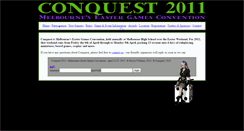 Desktop Screenshot of 2011.conquest.asn.au