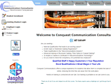 Tablet Screenshot of conquest.com.au